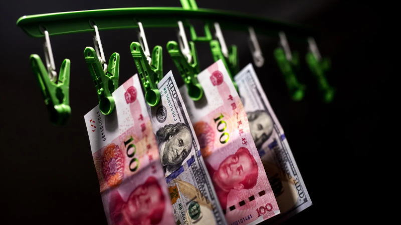 中国与美国10年期债券收益率差创历史新高