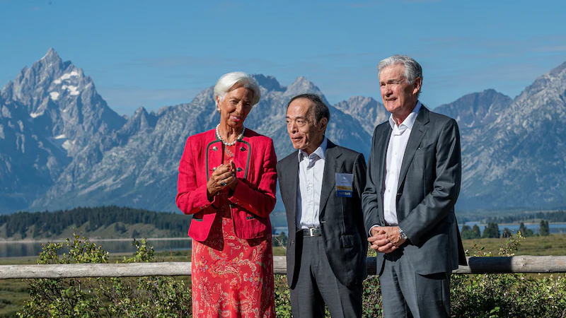 全球央行行长齐聚杰克逊霍尔，准备为鲍威尔及美联储发声
