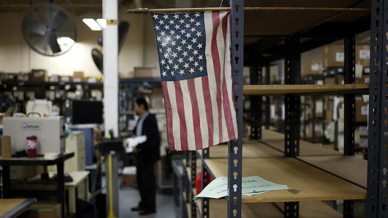美国小型企业信心指数跌至三个月来最低水平