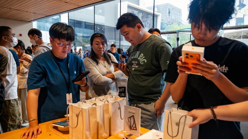 新款iPhone在美国和中国销量较上一代增长14%