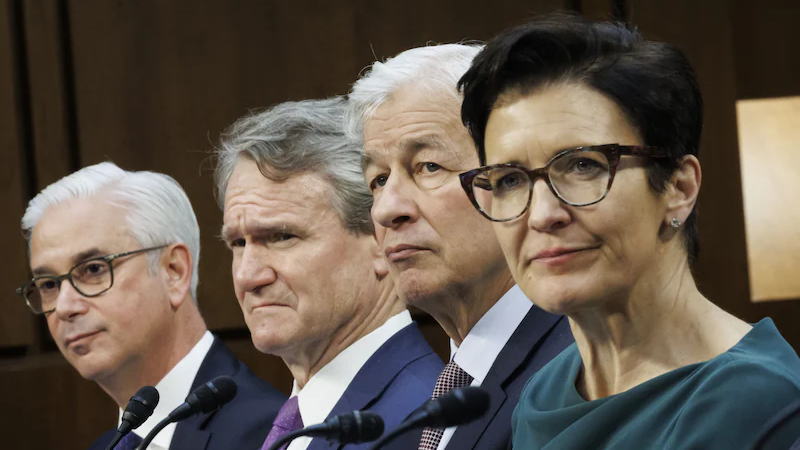美国六大银行CEO同时兼任董事长，上次出现这种情况是在金融危机前
