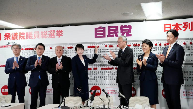 日本高市早苗胜选后日元震荡，亚洲股市走高