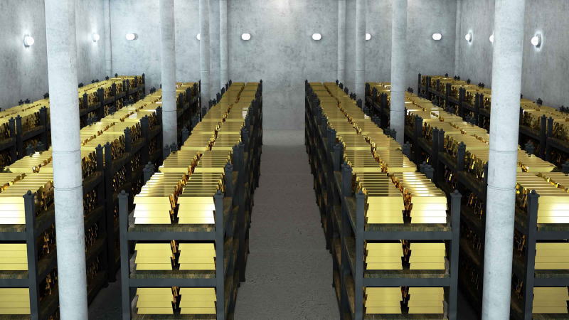 中国央行连续三个月未增加黄金储备