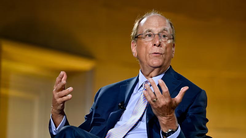 贝莱德CEO警告：人工智能可能加剧全球经济不平等，所以社保基金应该多买股票和私募