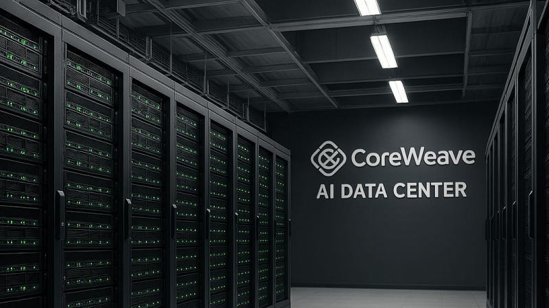 CoreWeave加大数据中心投入，亏损超预期大盘