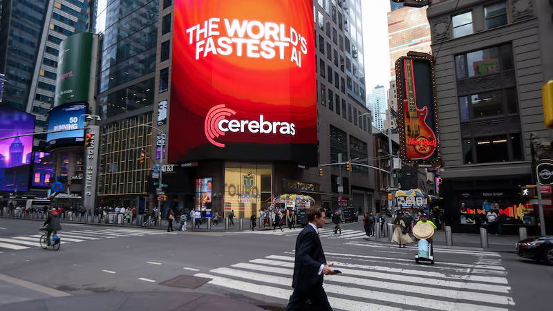 Cerebras股价因销售预测未达投资者预期而暴跌