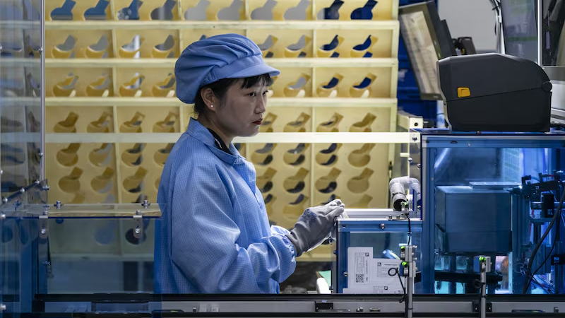 中国工业利润增长放缓
