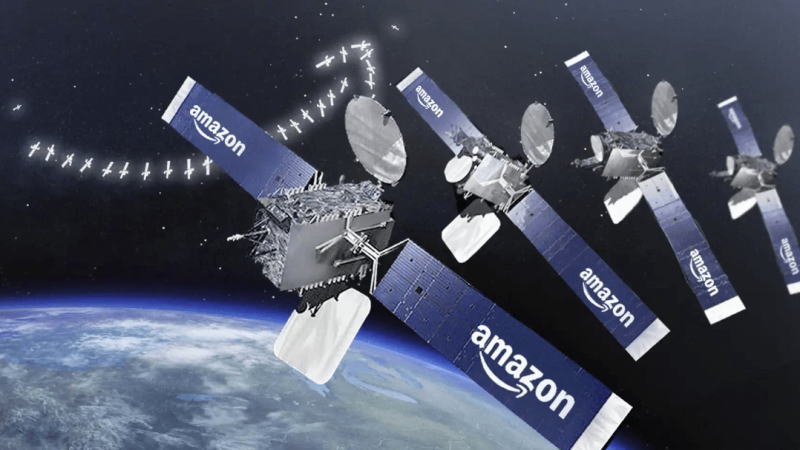 亚马逊以太空连接手机计划挑战星链
