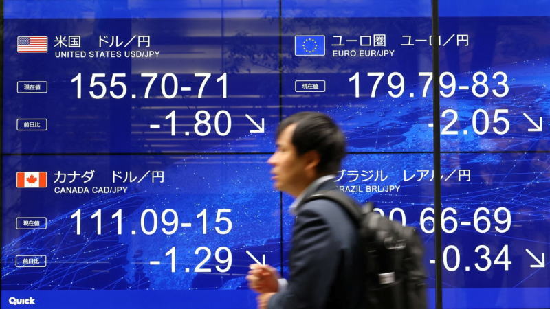 据彭博社估算，日本可能已再花费约340亿美元支撑日元