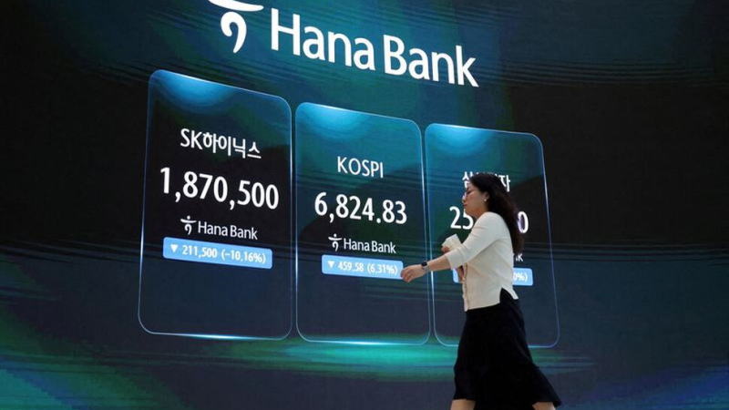 新兴市场股票估值跌至标普500指数一半以下