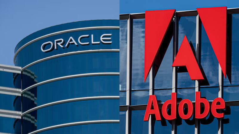 甲骨文与Adobe：为何华尔街对两者的人工智能押注评估不同