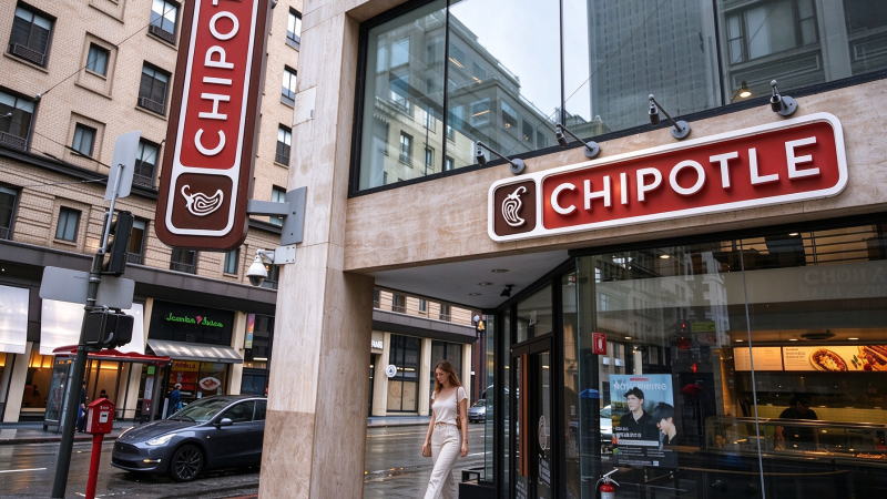 Chipotle股价飙升高达8%，此前有报道称星巴克可能收购