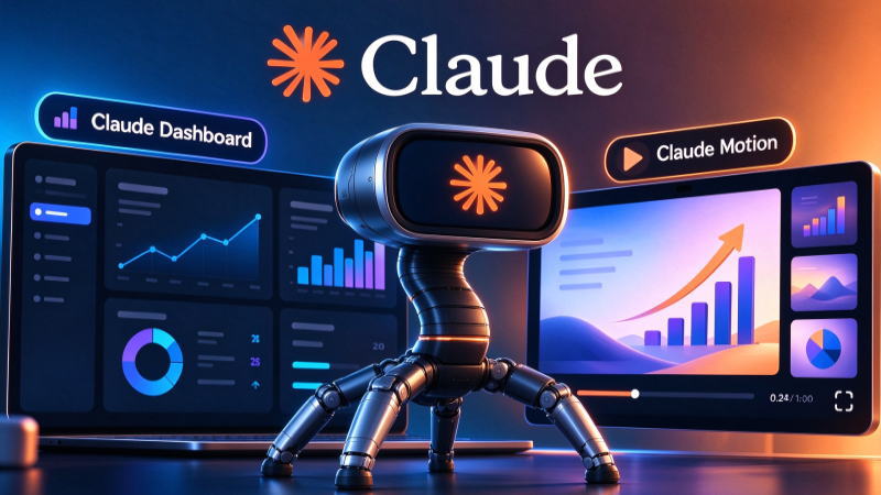 Claude十月新功能详情：从仪表板到动态图形