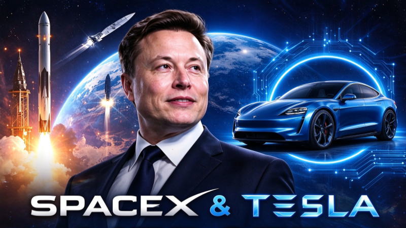 特斯拉与SpaceX可能在12月前宣布合并并整合人工智能技术：巴克莱