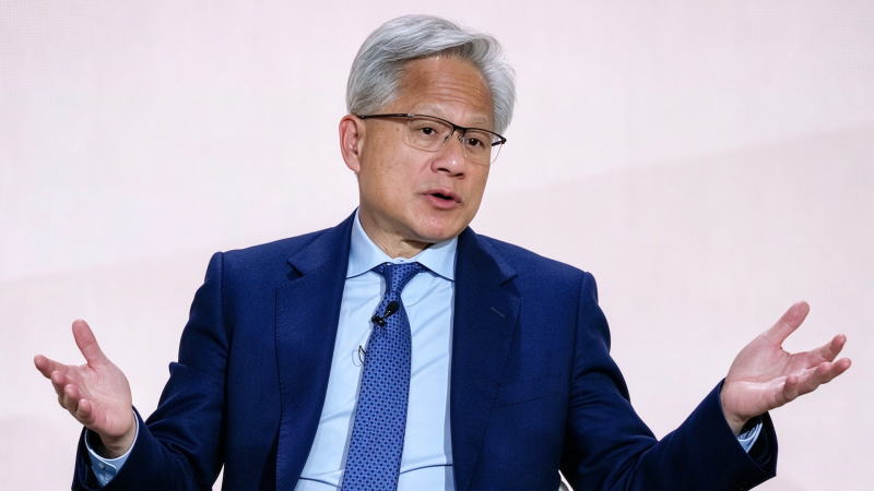 英伟达将暂停向开发不安全人工智能的企业供应芯片，黄仁勋表示