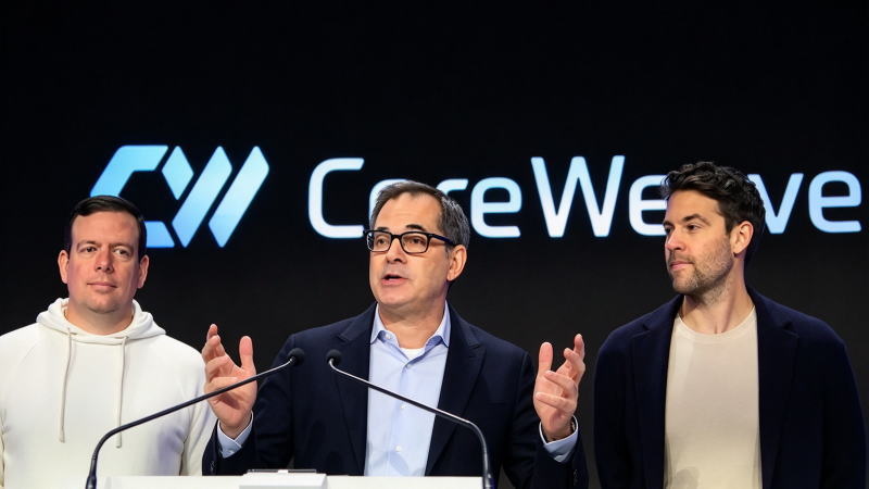 CoreWeave联合创始人通过33亿美元股票出售保护财富