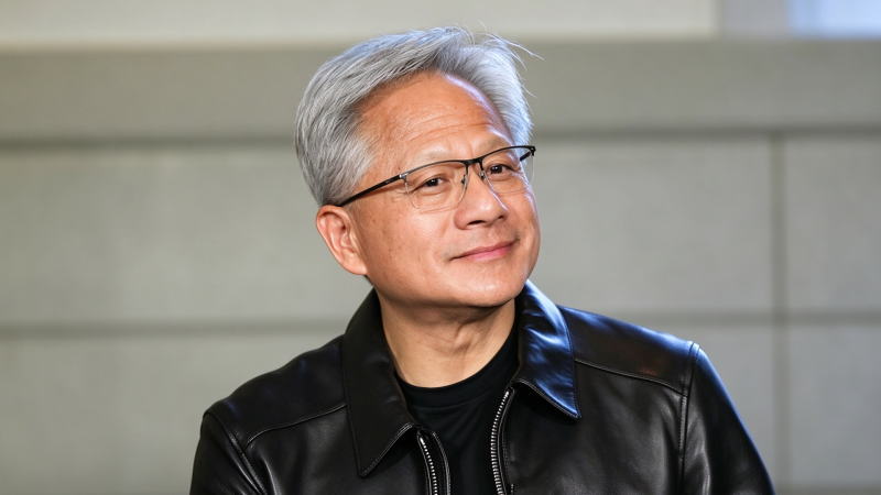 英伟达相信人工智能的经济影响将缓解市场紧张情绪