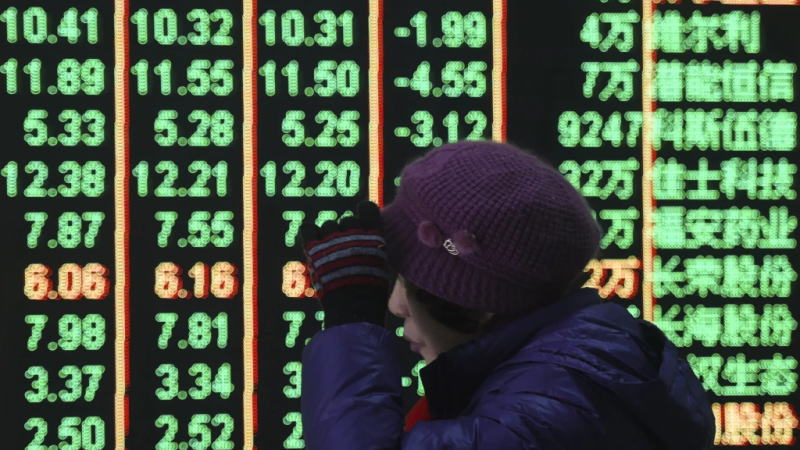关税战风险令投资者如芒在刺，中国股市以暴跌开局